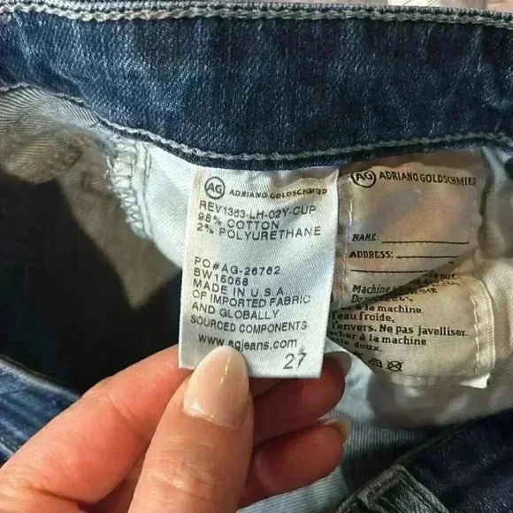 AG Jeans, The Stilt Crop Cigarette Skinny. Size 27. - Picture 11 of 12